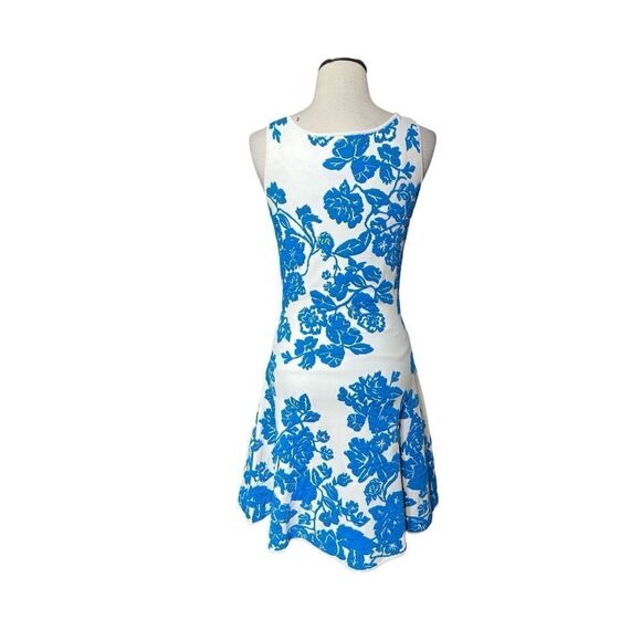 Milly Sleeveless Floral print Fit and Flare Dress Size Small - Picture 4 of 5
